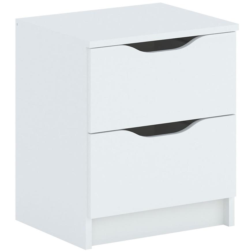 Noční Stolek 2s Kelly bílá Baumax