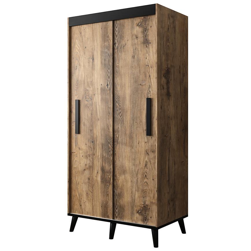 Skříň Edmonton t 120 dub kaštan wrocławski Baumax