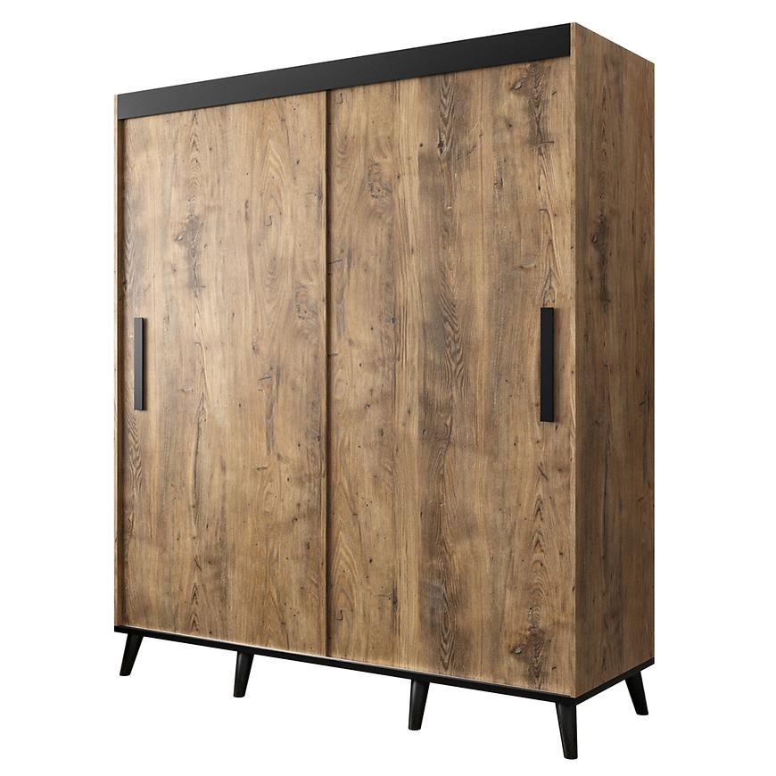 Skříň Edmonton t 180 dub kaštan wrocławski Baumax