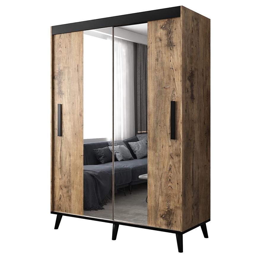 Skříň Edmonton t1 150 dub kaštan wrocławski Baumax