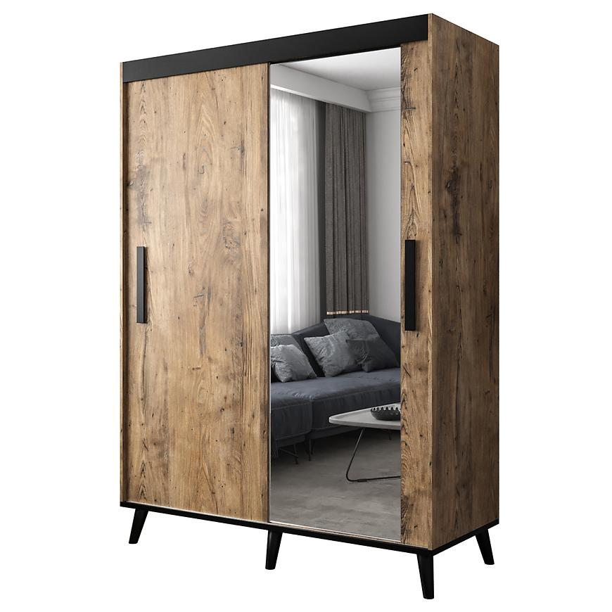 Skříň Edmonton t2 150 dub kaštan wrocławski Baumax