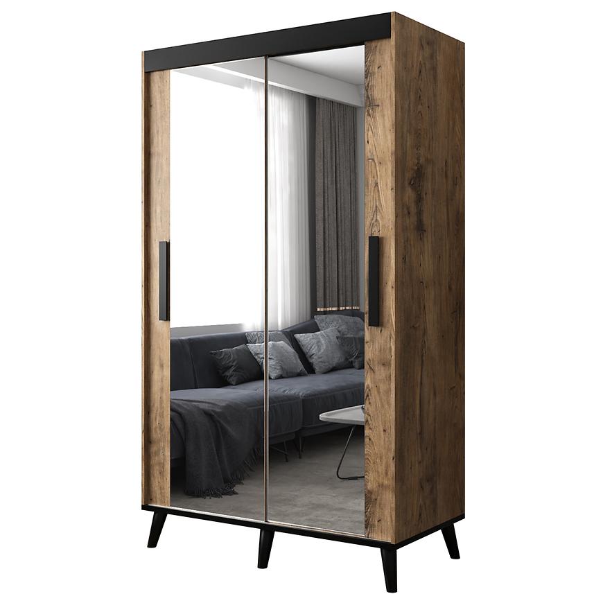 Skříň Edmonton t3 120 dub kaštan wrocławski Baumax