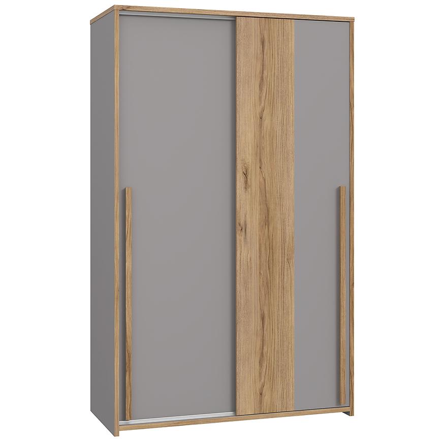 Skříň Soklot 2D šedá/dub catania Baumax