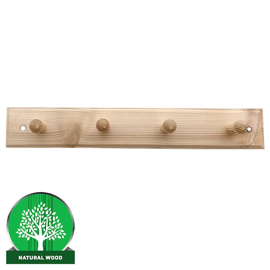 Věšák 4 Borovice Baumax