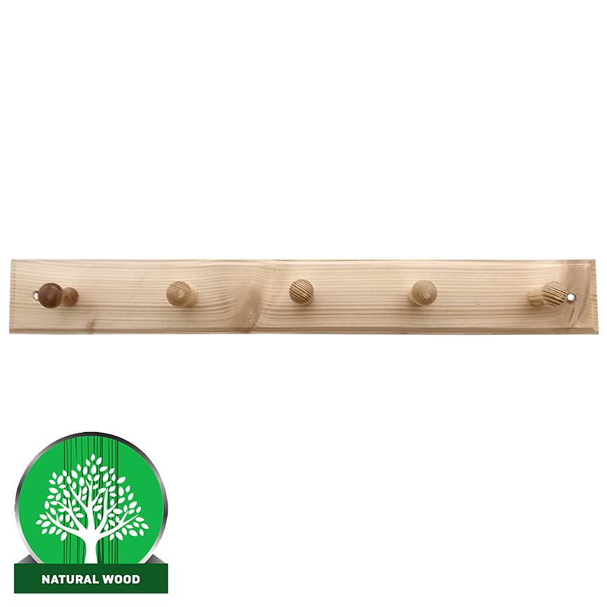 Věšák 5 Borovice Baumax