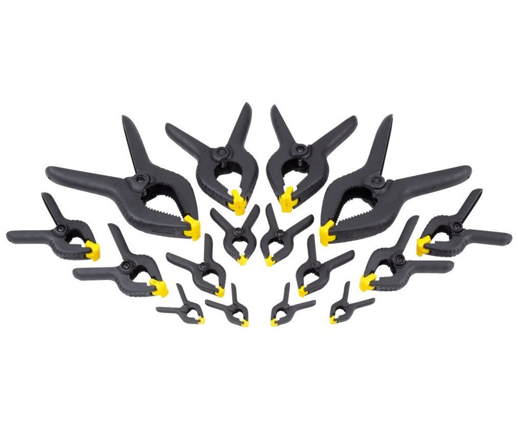 Sada svěrek pružinových mini 16ks Stanley STHT0-83094