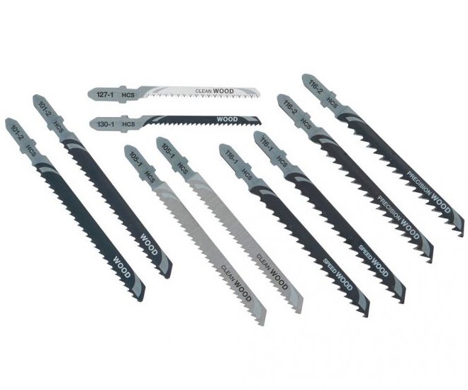 Listy do přímočaré pily 10ks dřevo DeWALT DT2290