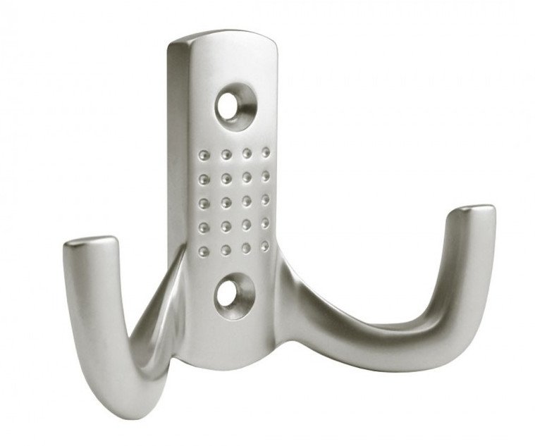 Věšák kovový nábytkový 1202 - chrom mat