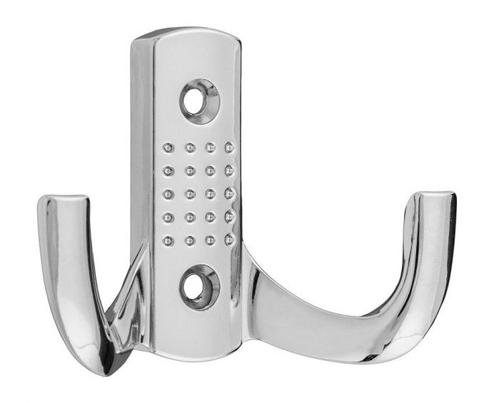 Věšák kovový nábytkový 1202 - chrom