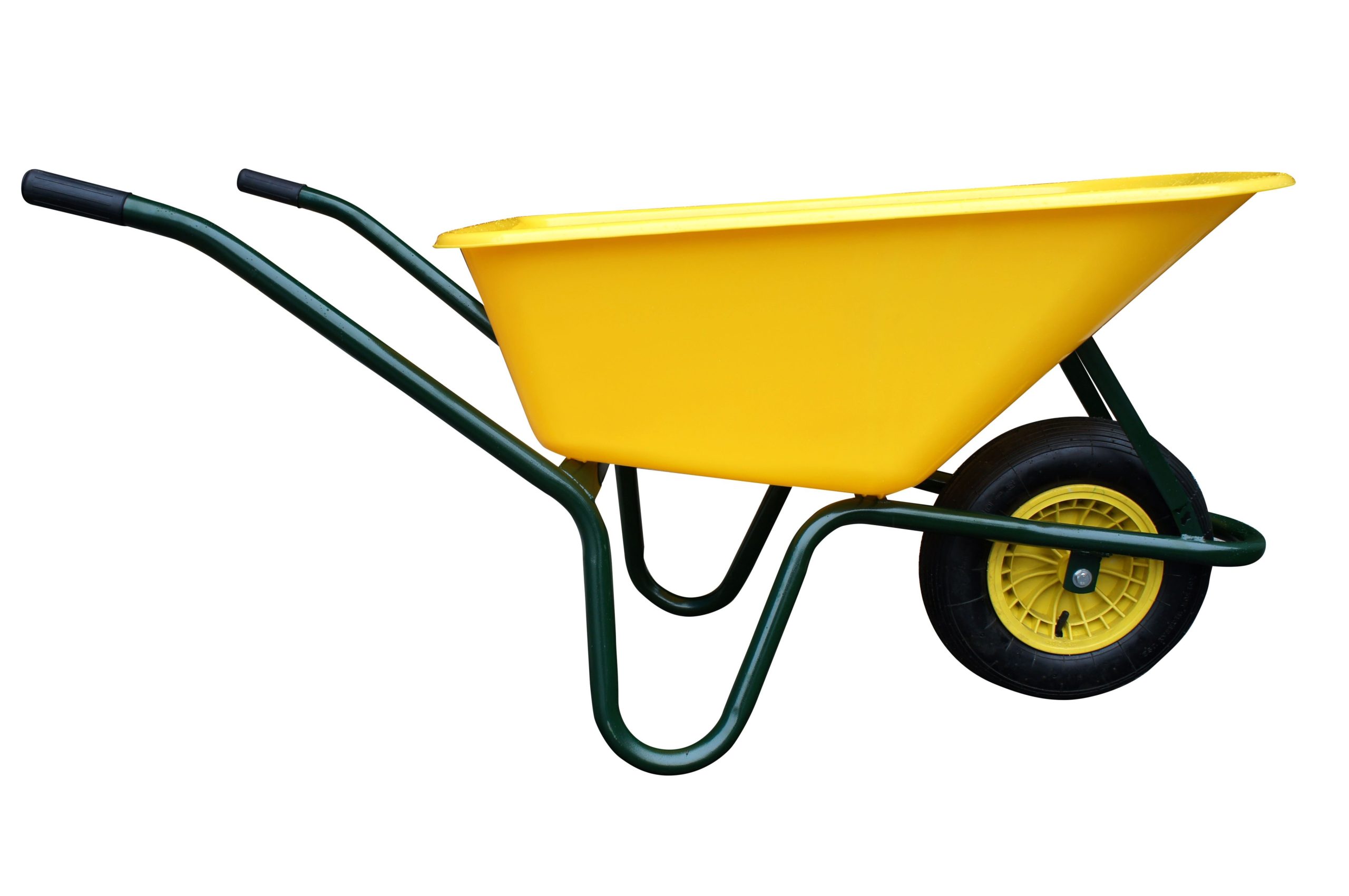 Kolečko zahradnické Livex 100l - růžové/Zn rám