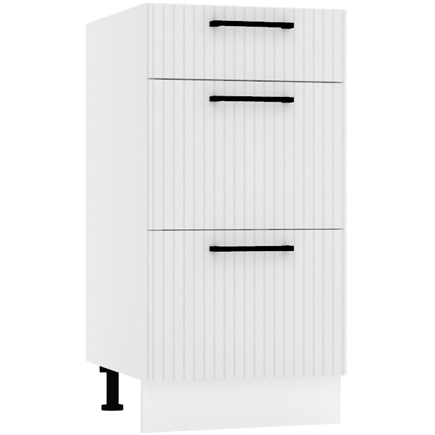 Kuchyňská skříňka Kate d40s/3 světle šedá mat Baumax