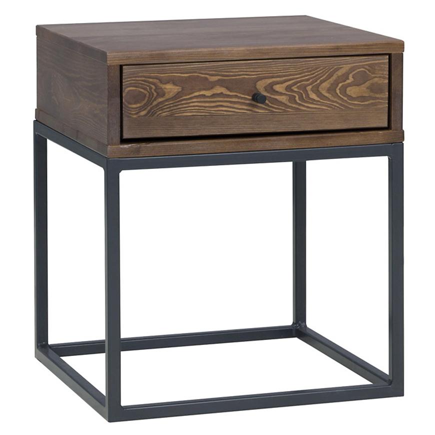 Nočný stolík Logan borovice dub Baumax