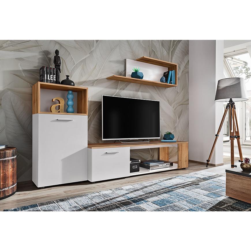 Obývací Stěna Maze I bílá/wotan Baumax