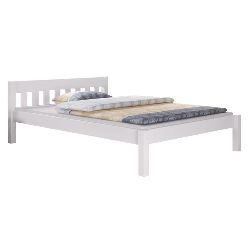 Postel Pino 140x200 borovice bílá Baumax