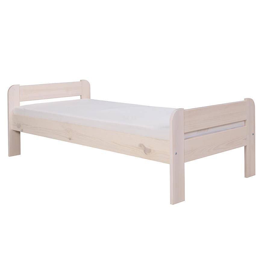 Postel alex 90x200 bělená borovice Baumax