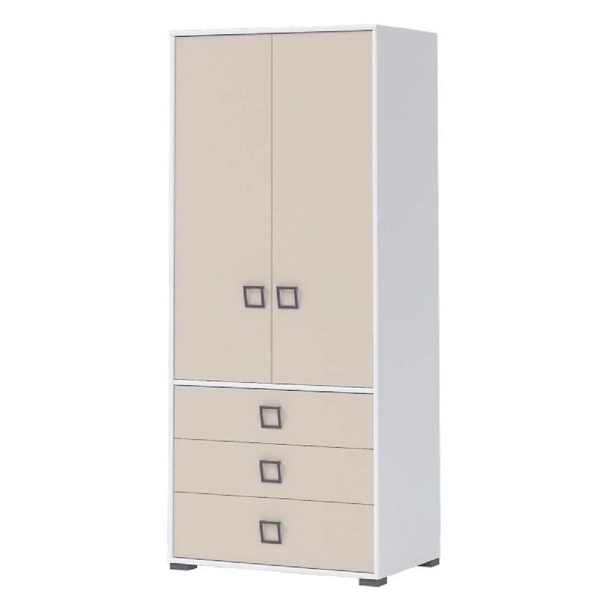 Rohova Skříň 2D3S Kiki G23-BE/KI-01 white/sand Baumax