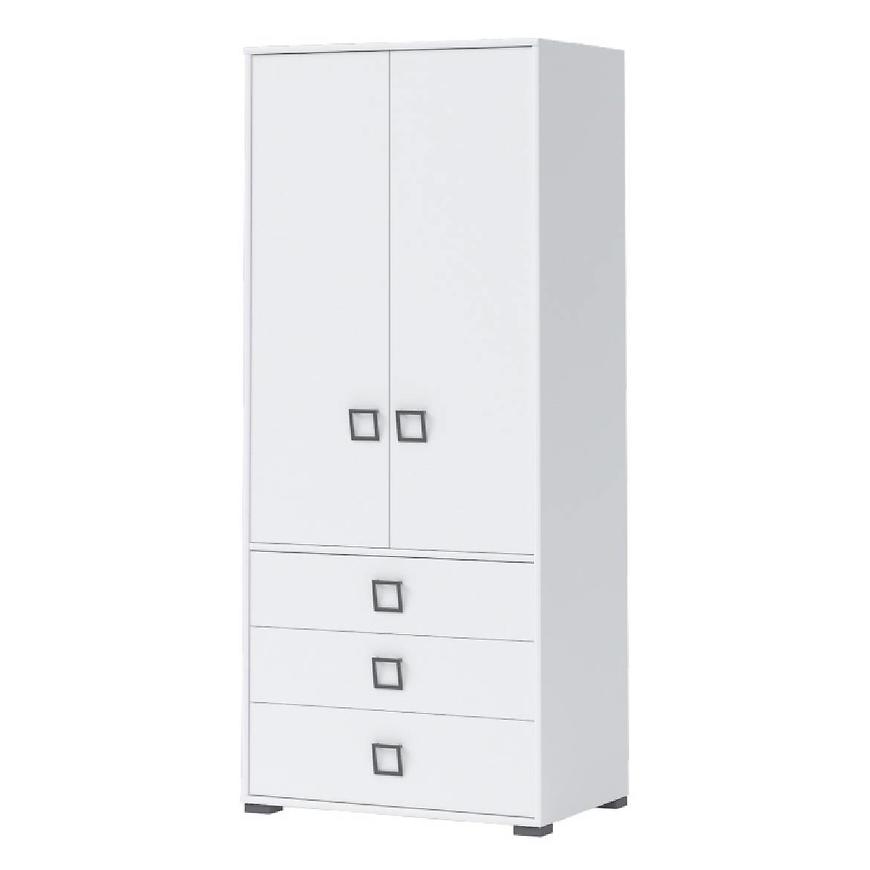 Rohova Skříň 2D3S Kiki G23-BE/KI-15 white/white Baumax