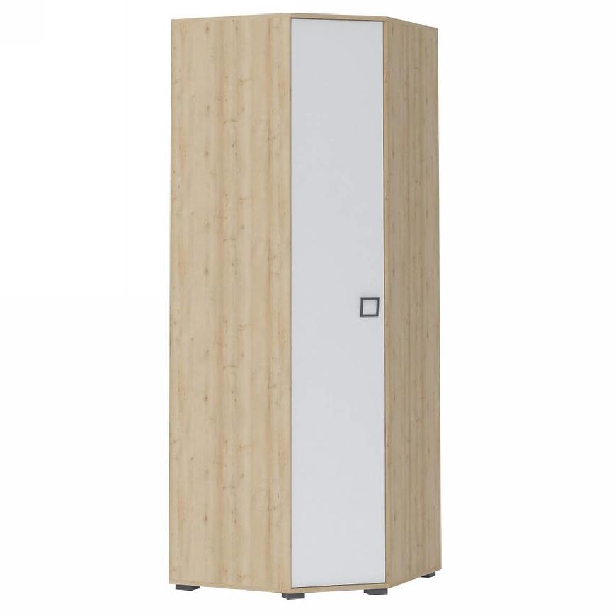 Rohova Skříň 3D3S Kiki PUG-BK/KI-15 beech/white Baumax