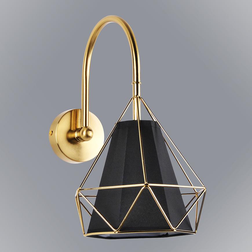 Svitidlo Hira gold+black 1xE27 318541 K1 Baumax