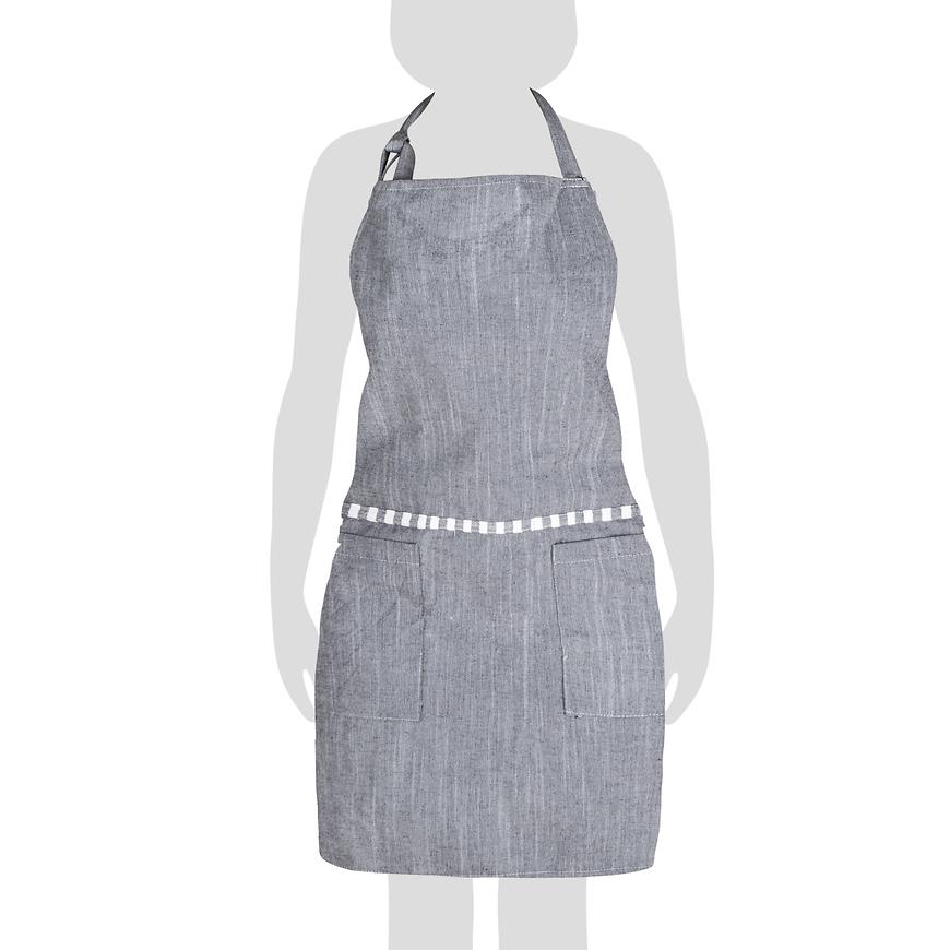 Zástěra s kapsou Denim 65x73 cm Baumax