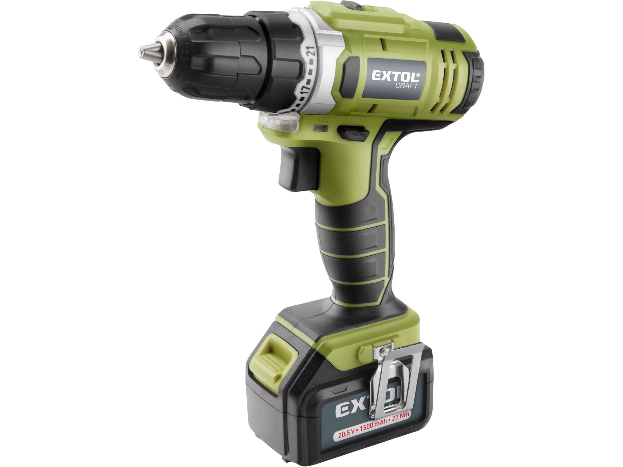 Extol Craft 402440 aku vrtací šroubovák 20V 1500mAh Li-Ion