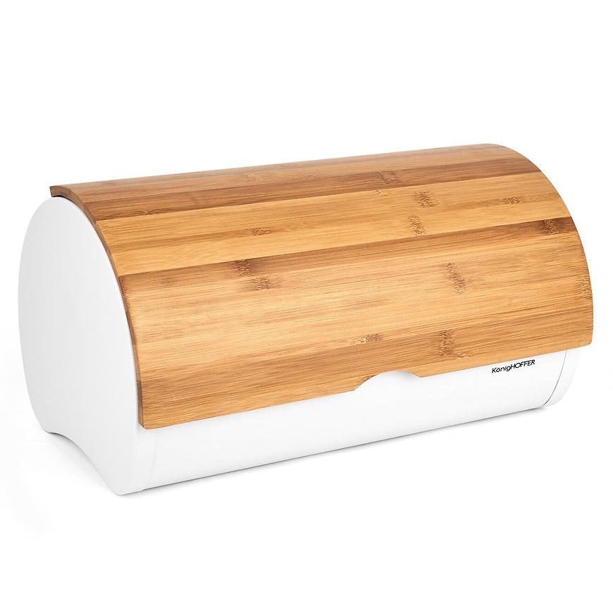 Chlebník Volano bílý 39x28x18