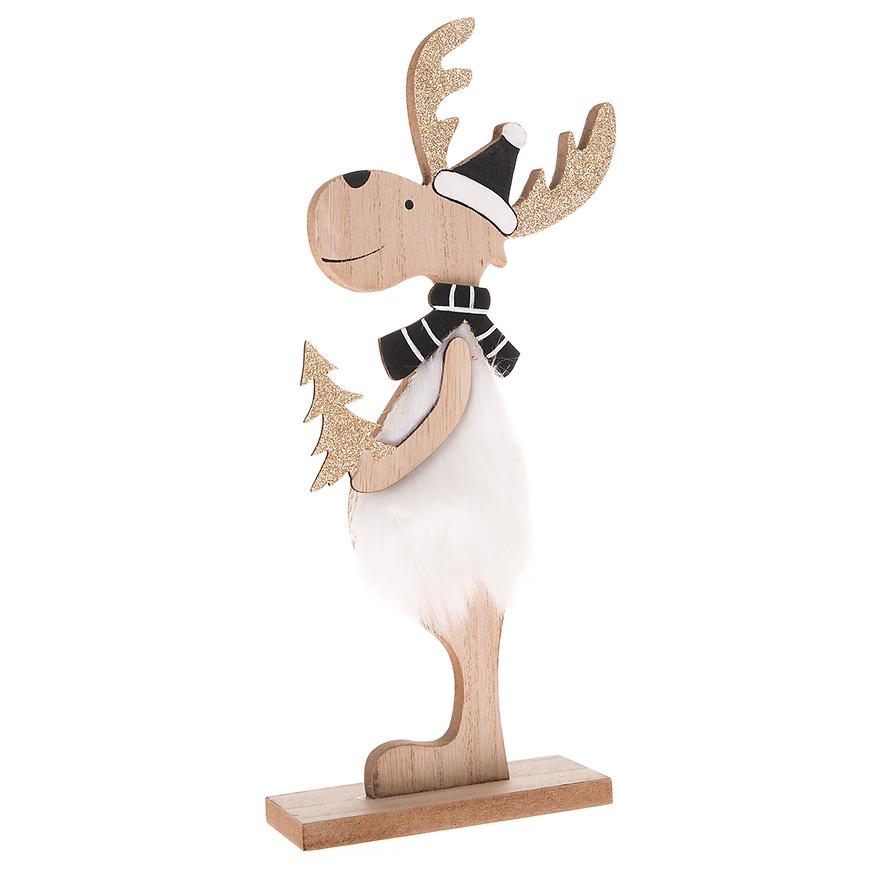 Dřevěný sobík. Zs7187