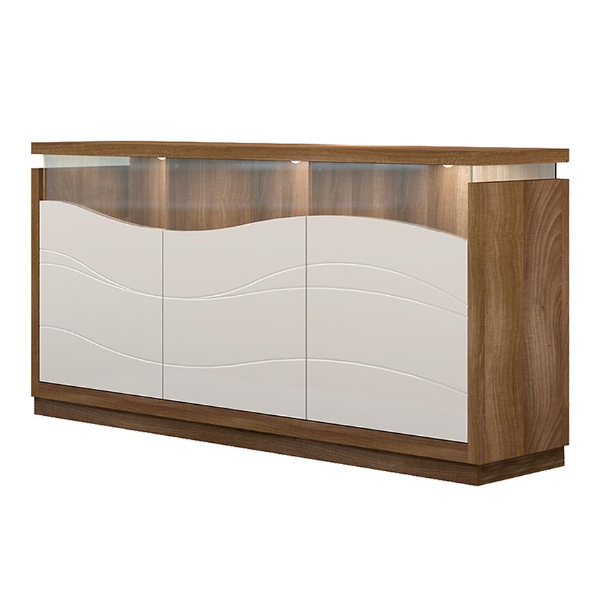 Komoda Nica K3SL AO/RA-51/RA beige/aida walnut Baumax