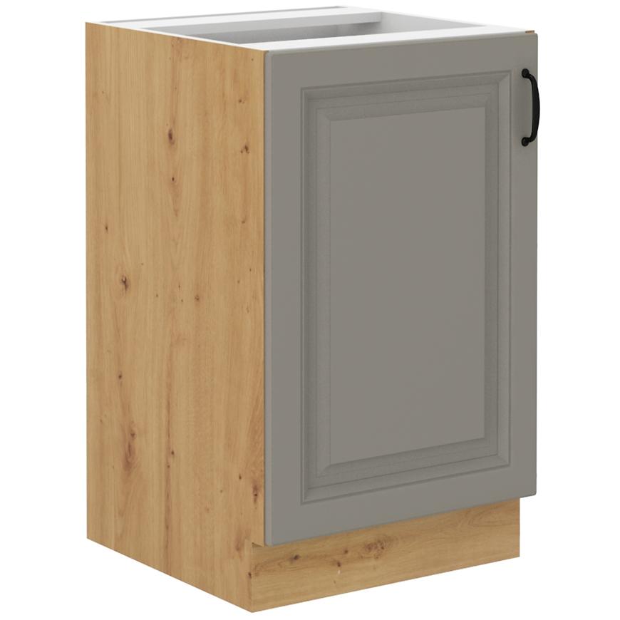 Kuchyňská Skříňka Stilo claygrey/artisan 50ZL 1F BB Baumax