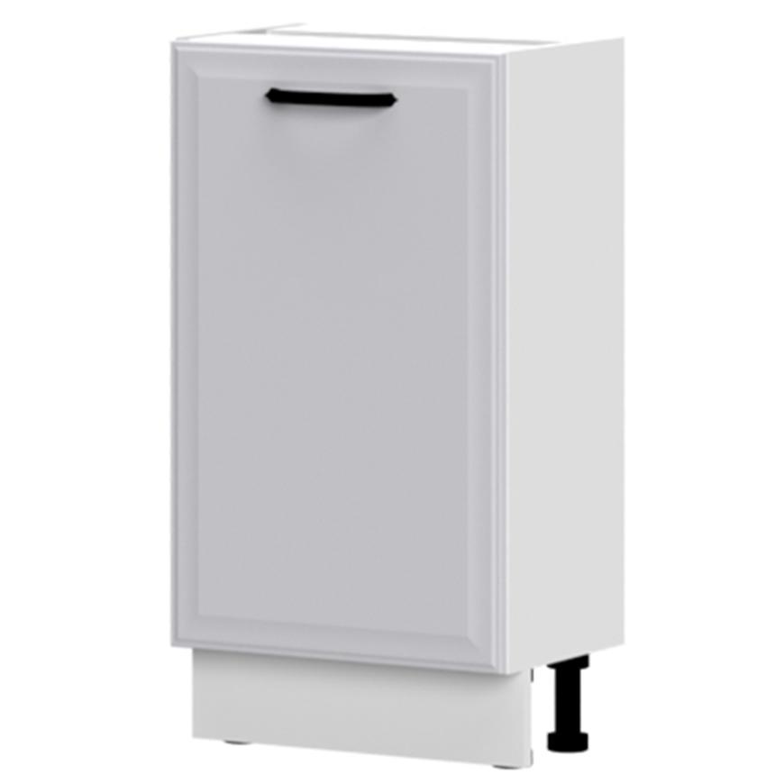 Kuchyňská skříňka Evia r3-45-1k/4 pearl grey matná Baumax