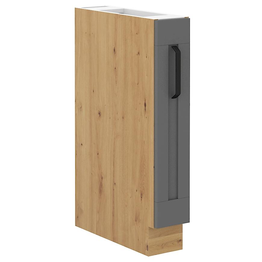 Kuchyňská skříňka Luna dustgrey/artisan 15D Cargo BB Baumax