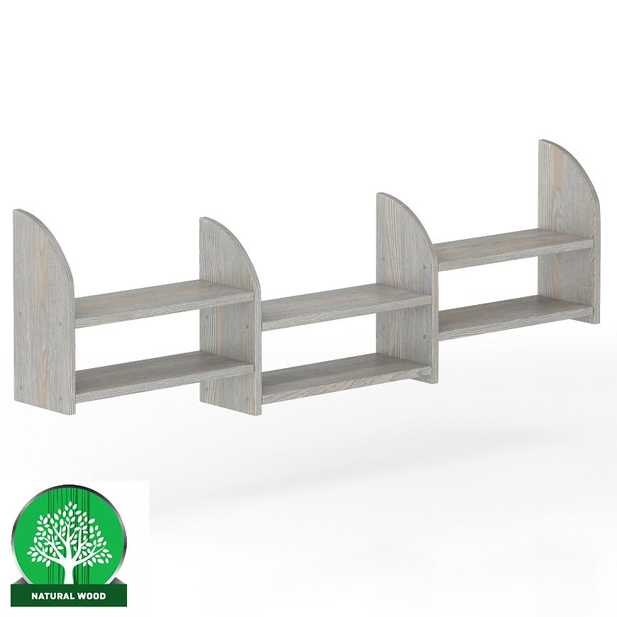 Polička borovice PK101-150x47x19 grey Baumax