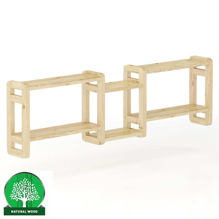 Polička borovice PK103-150x44x19 přírodní Baumax