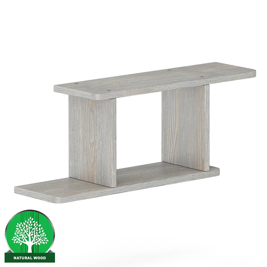 Polička borovice PK106-80x36x20 grey Baumax