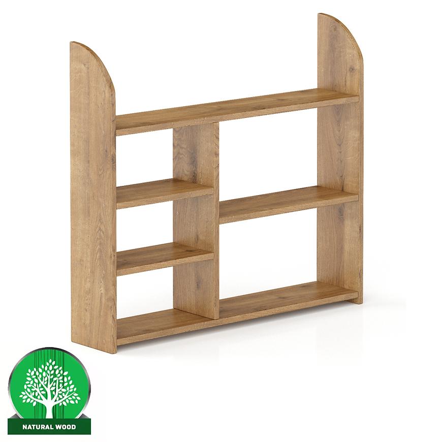 Polička borovice PK107-100x90x20 dub Baumax