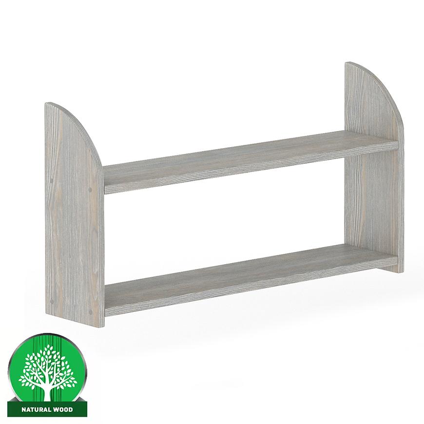 Polička borovice PK110-90x47x19 grey Baumax