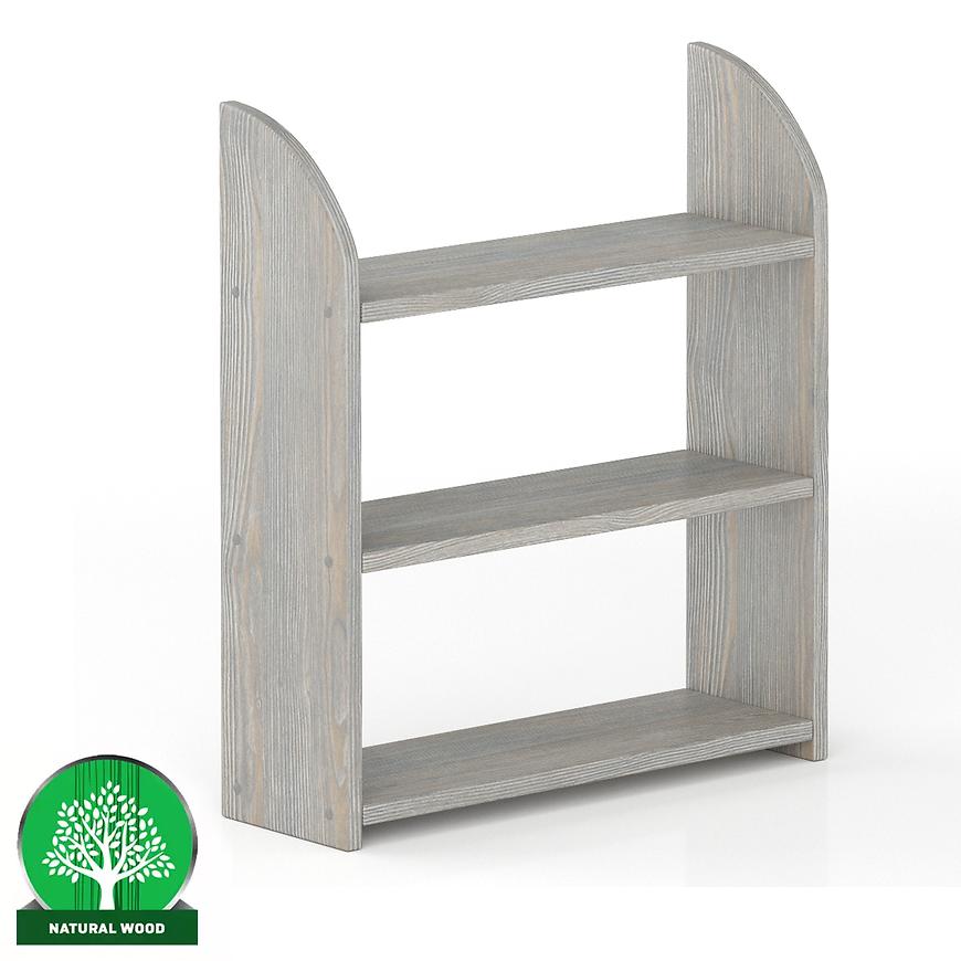 Polička borovice PK111-60x68x19 grey Baumax