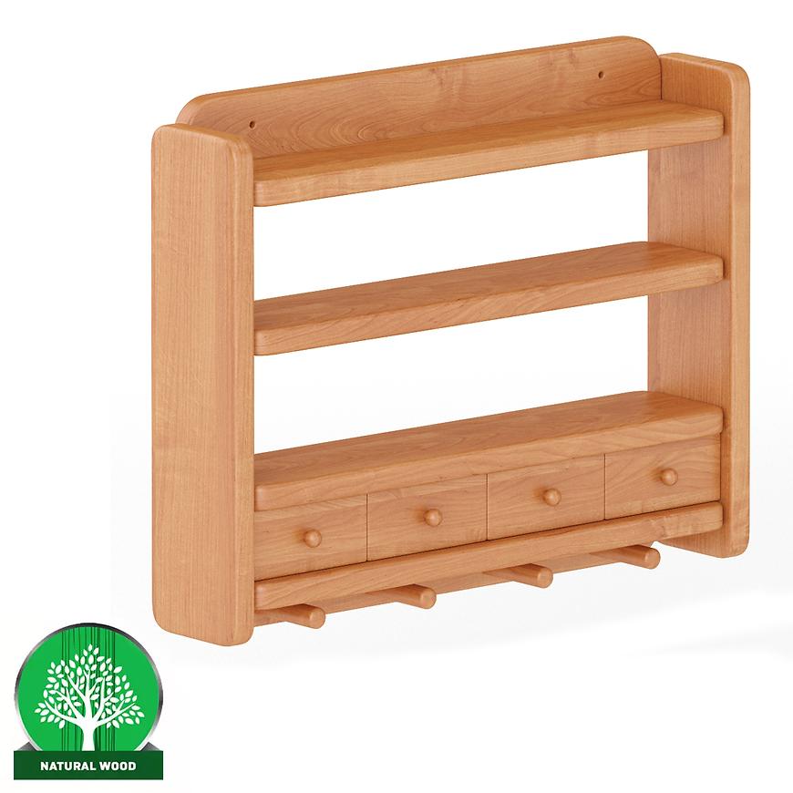 Polička borovice PK118-50x40x10 olše Baumax