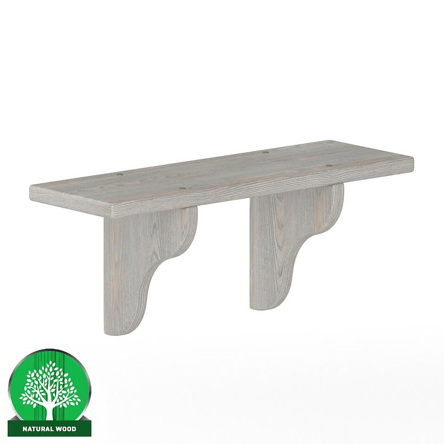 Polička borovice PK122-60x25x20 grey Baumax