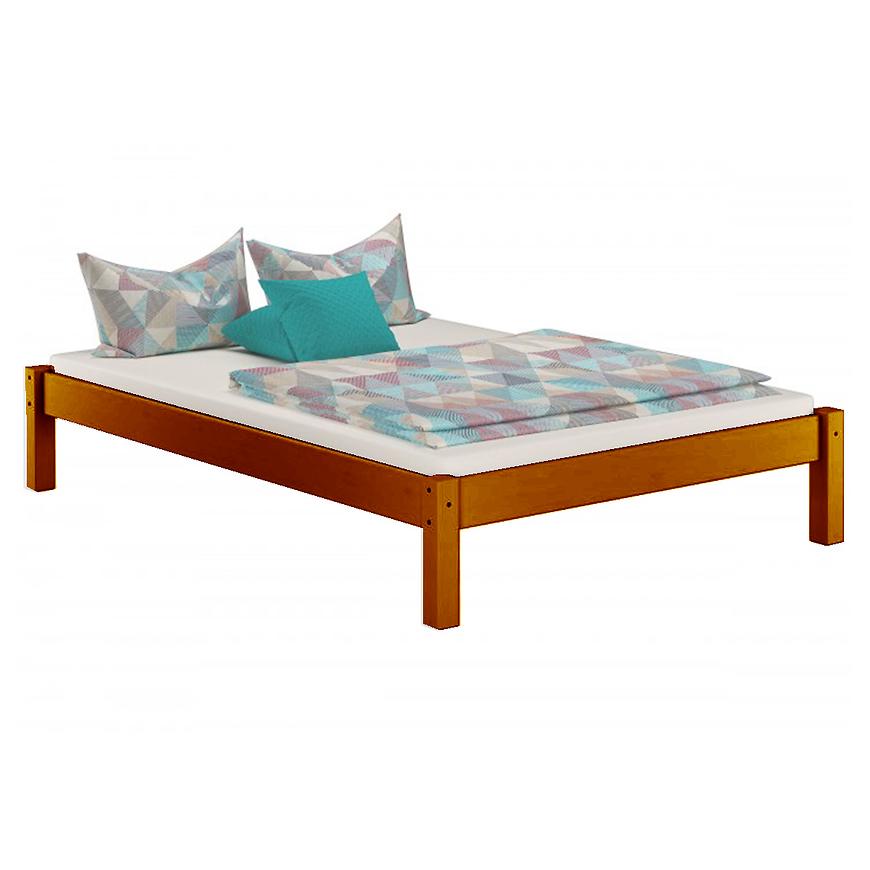 Postel Dora 160x200 borovice kaštan Baumax