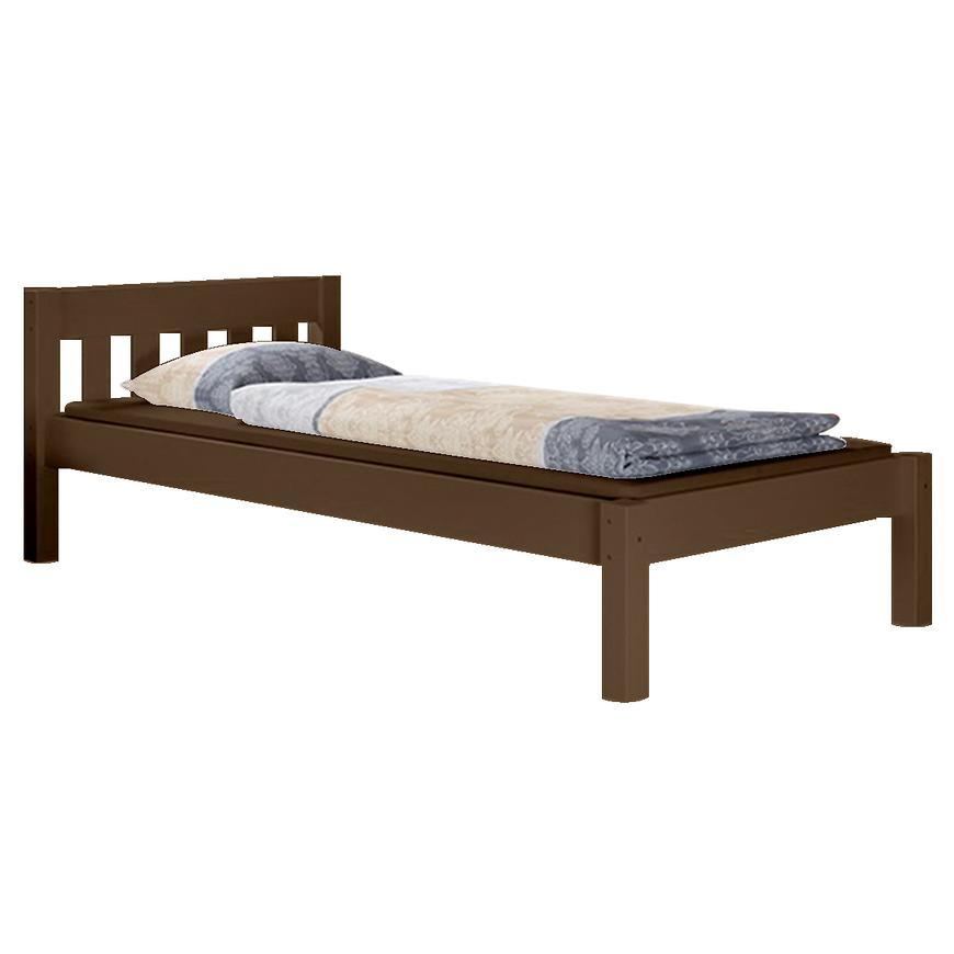 Postel Pino 100x200 borovice hnědý Baumax