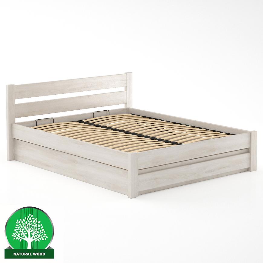 Postel buková LK190–160x200 bělené Baumax