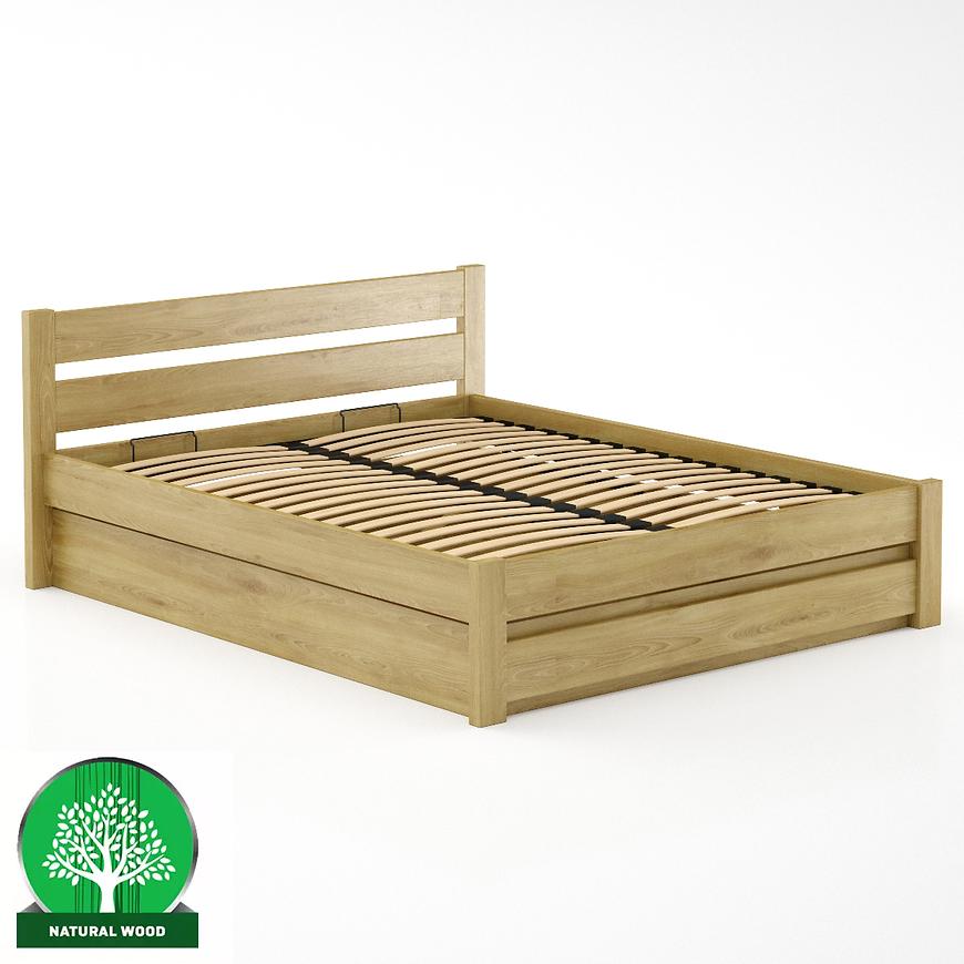 Postel buková LK190–160x200 rustikal Baumax