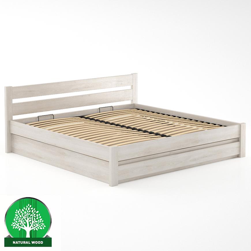 Postel buková LK190–200x200 bělené Baumax