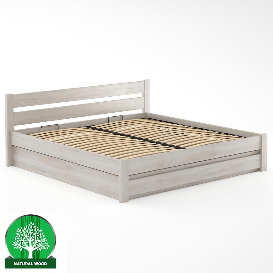 Postel buková LK190–200x200 grey Baumax