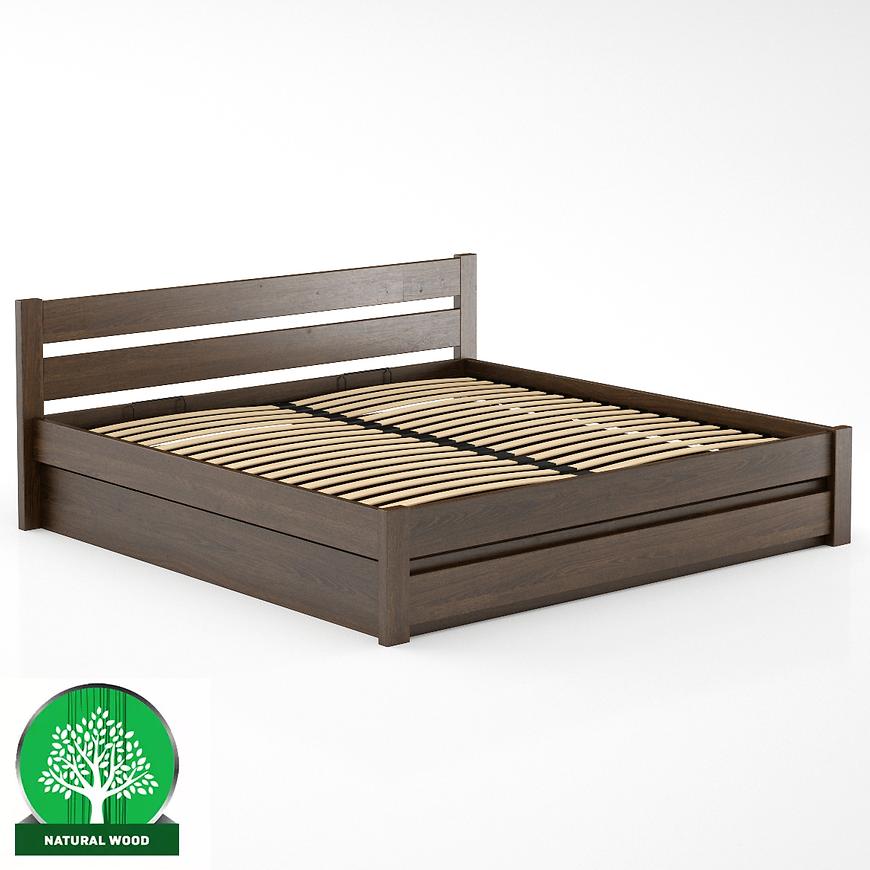 Postel buková LK190–200x200 ořech Baumax