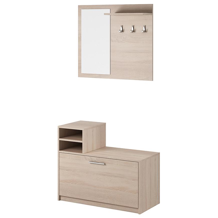 Předsíňová stěna Luna sonoma Baumax