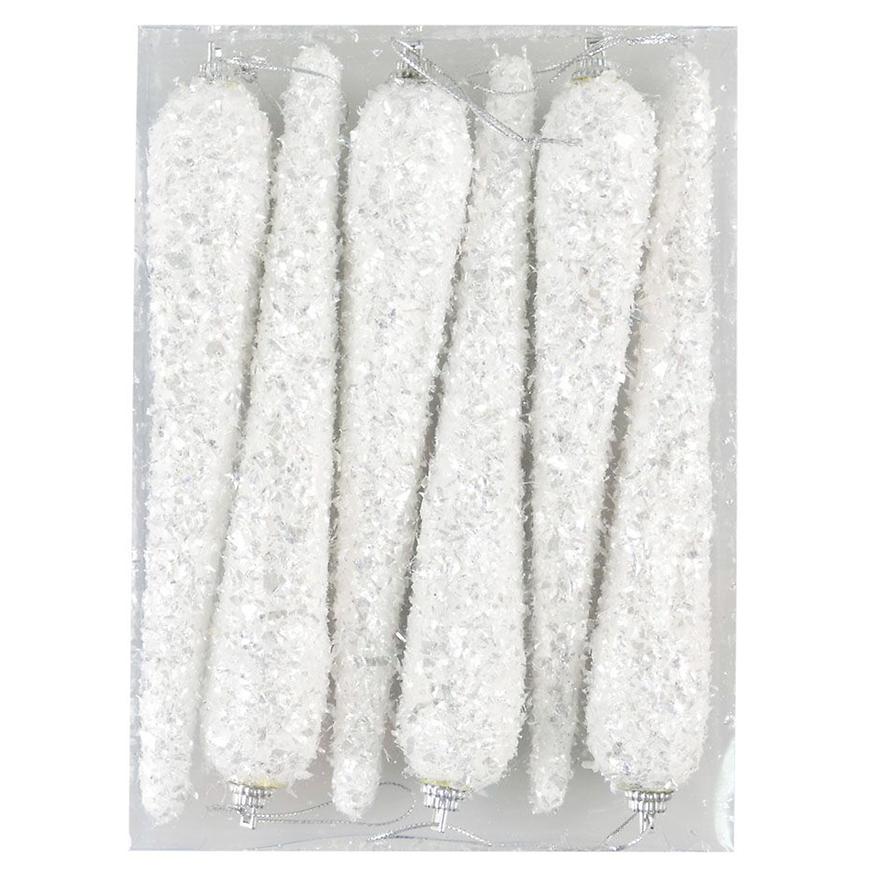 Sada rampouchů postříbřených (6 ks) BN0295