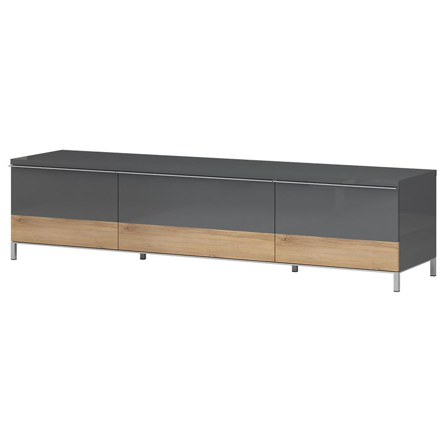Tv Stolek Onyx TV180-2K1F/ON anthracite/pacific walnut Baumax