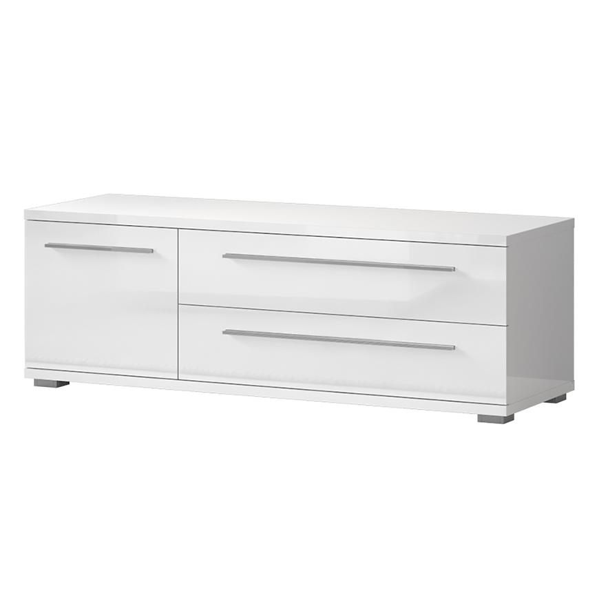 Tv Stolek Piano TV135-1K2F/PN-70/KA/70 crystal white Baumax